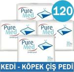 Puremed 60X90 Cm 30'Lu 4 Adet Kedi Köpek Çiş Pedi