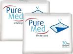 Puremed 60X90Cm Hasta Altı Bezi Serme Yatak Koruyucu 60 Adet