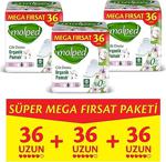 Pure&Soft Hijyenik Ped Uzun Süper Mega Paket 108 Adet