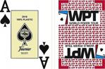 Pusula Oyun Fournier Wpt Gold Edition Plastik Poker İskambil Oyun Kağıdı Destesi ( Wpt Oyun Kartı Kırmızı)