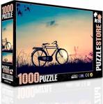 Puzzle Store Günbatımı Bisiklet 1000 Parça