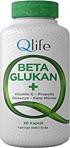 Q Li̇fe Qlife Beta Glukan Vitamin C + Çinko + Kara Mürver) 30 Kapsül Takviye Edici Gıda