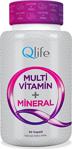 Qlife Multivitamin + Mineral 30 Kapsül