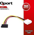 Qport Q Sp7 Sata Güç Power Kablosu