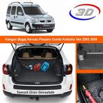 Quadro Kangoo Bagaj Havuzu Paspası Combi Koltuklu Van 2003 2008