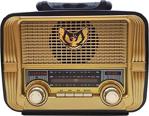 Quarts Everton Rt-806Bt Usb-Sd-Fm-Bluetooth Nostaljik Radyo