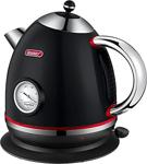 Queen Retro Qrk-10S Siyah 2200 W 1.7 Lt Çelik Kettle