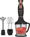 Queeny Queen Choppermıx 3'Lü Blender Set - Rose