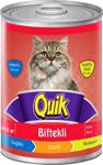 Quik Biftekli 415 gr Yetişkin Kedi Konservesi