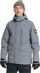 Quiksilver Mission Solid Erkek Snowboard Montu - S - Gri