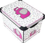 Qutu Style Box Elephant Dekoratif Kutu - 20 Litre