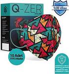 Qzer New Young Desenli Ffp2 N95 Maske 10 Adet