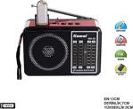 Radyo Şarjli/Pi̇lli̇/Fm/Usb/Sd Kamal Km42