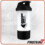 Raging Bull Toz Saklama Hazneli Shaker Siyah 500Ml