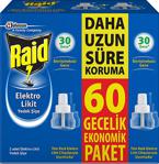 Raid Elektri Likit 30 Gece 2'li Sinek İlacı