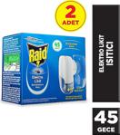 Raid Elektro Likit 45 Gece 2'Li Paket Sinek Kovucu