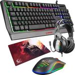 Rampage Everest Eco Master Combo Gaming Oyuncu Set 4'Lü (Klavye+Kulaklık+Mouse+Pad)