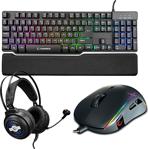 Rampage Gaming Oyuncu 3In1 Set Rgb Kb-R88 Klavye + K29 Kulaklık + Smx-R115 Mouse