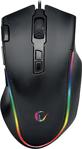 Rampage Usb Siyah 7200Dpi Rgb Ledli Makrolu Gaming Oyuncu Mouse