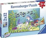 Ravensburger 2X12 Parça Puzzle Sea Bed 076253
