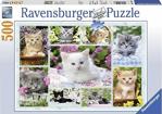 Ravensburger Puzzle 500 Parça Sepette Kedi 141968