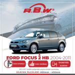 RBW Ford Focus 2 Hb Ön Muz Silecek Takımı (2004-2011)