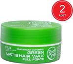 Red One Matte Maximum Control Wax Yeşil 2 X 150 Ml