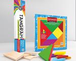 Redka 2'Li Tangram Seti 7 Parça Renkli Kare Tangram + T Tangram