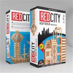 Redka Red City Ahşap Bloklar Kutulu Oyun