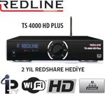 Redline Ts4000 Full Hd Uydu Alıcısı Redshare Ve Redip Tv Hediyeli