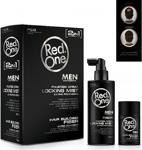 Redone Men Saç Dolgunlaştırıcı Saç Fiberi Saç Tozu+Sprey 2Li Set Siyah