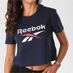 Reebok Ft8181 Cl F Big Logo Kadın Lacivert Tişört