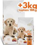 Reflex Biftekli Yavru Köpek Maması 15 Kg / 3 Kg