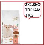 Reflex Kitten Tavuklu 1.5 kg 2'li Paket Yavru Kuru Kedi Maması