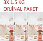 Reflex Kitten Tavuklu 1.5 kg 3'lü Paket Yavru Kuru Kedi Maması