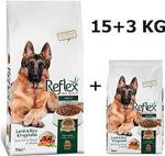 Reflex Kuzu ve Sebze Köpek Maması 15 Kg+3 Kg (Toplam 18 Kg)