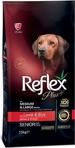 Reflex Plus Büyük Irk Kuzulu Pirinçli Yaşlı Köpek Maması 15 Kg