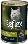 Reflex Plus Hindi ve Ördekli 400 gr Yetişkin Kedi Konservesi