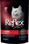 Reflex Plus Kuzu Etli 100 gr Yetişkin Yaş Kedi Maması