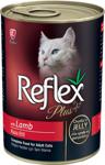 Reflex Plus Kuzulu Jöleli Et Parçacıklı 400 gr Yetişkin Kedi Konservesi