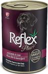 Reflex Plus Kuzulu Karaciğerli Parça Etli Konserve Köpek Maması 400 Gr