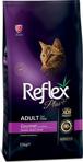 Reflex Plus Multicolor 1 kg Tavuklu Renkli Taneli Yetişkin Kuru Kedi Maması - Açık Paket