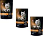 Reflex Plus Pouch Tavşan Ve Ördekli Jöleli Kedi Yaş Mama 100 Gr (3 Adet)