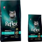 Reflex Plus Sterilised with Chicken 15 kg + 1.5 kg Tavuklu Kısırlaştırılmış Yetişkin Kuru Kedi Maması