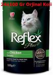 Reflex Plus Tavuklu Gravy Soslu 100 gr 24'lü Paket Yetişkin Kedi Konservesi