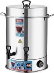 Reis Warmwasser 60 Bardak Çay Makinesi Semaver Inox