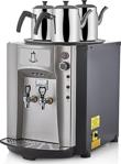 Remta 3 Demlikli Premium Jumbo Çay Makinesi Şamandıralı Gri Renk 40 Lt