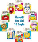 Renklerle Öğreniyorum Boyama Seti 10 Kitap Ema Yayınları