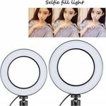 Renksan Kuaför Makyaj Çekimleri Ring Light Sürekli 10 Inç Işık 2M Okm-50040