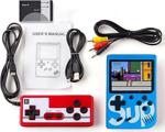 Retro Sup Taşınabilir Video Oyun Konsolu 400 Oyunlu Mini Atari Gameboy 2 Oyunculu Sarı